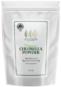Superfoods Superfood Powders: Green Trading - Organic Chlorella Powder - [120g]