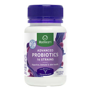 Vitamins Supplements: Lifestream - Advanced Probiotics - [30 caps]