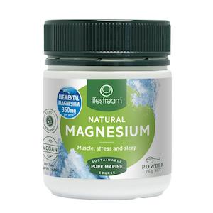 Food Vegan: Lifestream - Natural Magnesium Powder - [75g]