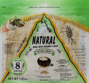 Bread: Gerry's - Natural Organic Mountain Wraps - [200g]