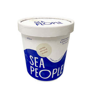 Sea People - Vanilla Almond Butter Ice Cream - [437ml] - In Store/Click & Collect Only