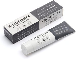 Oral Care: Kingfisher - Charcoal Flouride Free Toothpaste - [100ml]