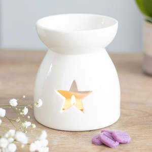 Giftware: Organics Out West - Ceramic Star Oil Burner