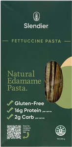 Food Gluten Free: Slendier - Organic Edamame Fettuccine - [200g]
