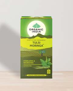 Organic India - Organic Tulsi Tea (Moringa) - [25 Bags]