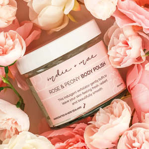Skincare: Indie & Mae - Rose & Peony Body Polish - [250ml]