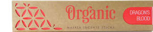 Candles Incense Smudge: Organic Goodness - Dragon's Blood Incense Sticks - [15g]