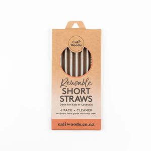 Kitchen Bathroom Cleaning: CaliWoods - Short Straws + Cleaner - [x6]