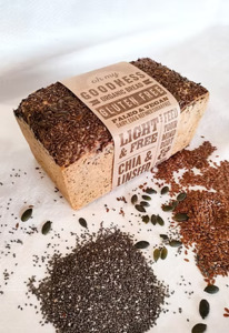 OMG - Organic Chia and Linseed - Light and Free - [740g] - In Store/Click & Collect Only