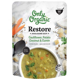 Food: Only Organic - Organic Soup [Cauliflower Potato Coconut & Cumin] - [320g]