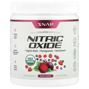 Snap - Nitric Oxide Powder - Organic Mixed Berry - [250g]