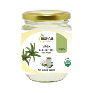 Food: Tropical Goodness - Organic Virgin Cold Press Coconut Oil - [200g]