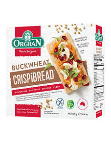 Food: Orgran - Toasted Buckwheat Crispibread - [125g]
