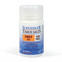 Vitamins Supplements: Schuessler - Ferr phos First Aid - [125t]