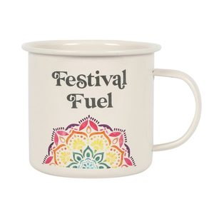 Giftware: Organics Out West - Festival Fuel Enamel Mug