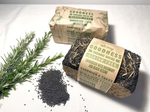 OMG - Organic Rosemary & Black Sesame Sourdough [740g] - [Frz/Sliced] In Store/C&hellip;