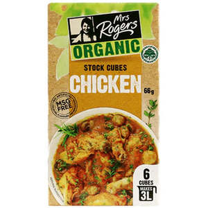 Mrs Rogers - Organic Chicken Stock Cubes - [66g]