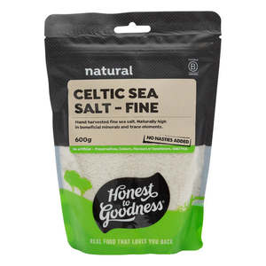 New Featured: Honest To Goodness - Natural Celtic Salt [Fine] - [600g]