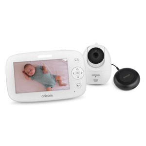 Video Monitors: 4.3" Video Baby Monitor with Vibrating Shaker