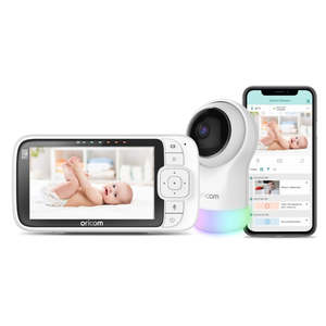 OBH950 5" Smart HD Nursery Pal Glow+ Baby Monitor