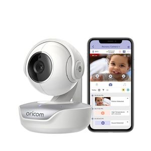 Video Monitors: OBHPTZ Smart HD Video Baby Monitor with Motorised Pan-Tilt