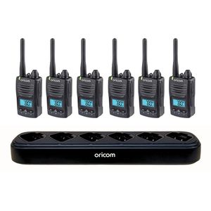 Handheld: DTX600CHG6 6-Way Charging Station with 6 Radios Included