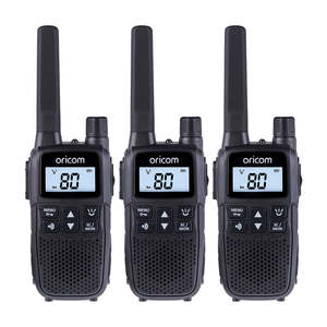 UHF2200-3 Handheld 2 Watt UHF CB Radio Triple Pack