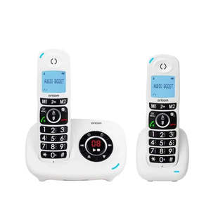 Care Collection: CARE820 DECT Cordless Amplified Phone Pack with Answering Machine + Additional Handset