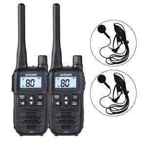UHF1420S-2 Handheld 1 Watt UHF CB Radio Twin Pack + BONUS Ear Bud Microphones