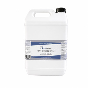Frontpage: (Bulk Buy) - Colloidal Silver Liquid 5 litres - Plastic Bottle (Food Grade HDPE 2)