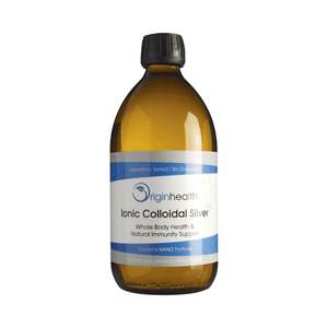 Frontpage: Colloidal Silver Liquid 10ppm - Glass Bottles  (Select a size)
