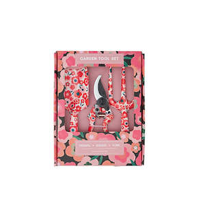 Living: Garden Tool Set - Midnight Blooms 3pcs