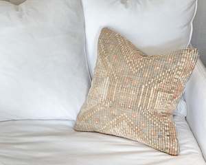 Vintage Edit: Vintage Turkish Kilim Cushion | Neutrals