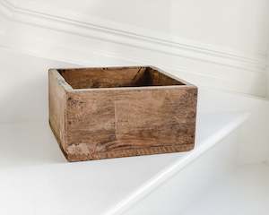 Vintage Edit: Antique Wooden Box | Large