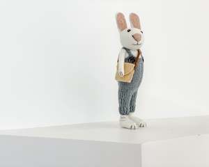 Felted Bunny with Bag | Large