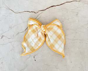 Easter: Grech & Co | Fable Bow | Buckwheat Plaid