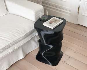 Furniture: Special Studio | Twist Side Table | Black