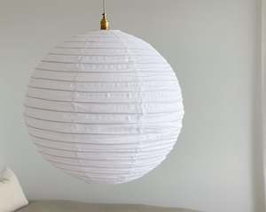 Wabi Linen Shades: Wabi Linen Shade | Luna | White | 80cm