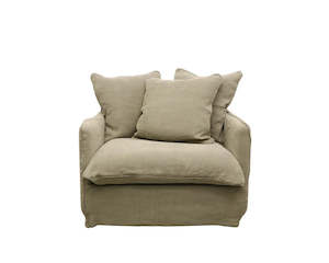 In Stock: Florence Armchair | Olive