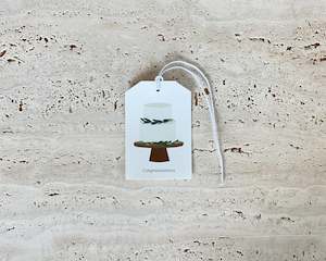 Mums Edit: Congratulations Wedding Cake Gift Tag