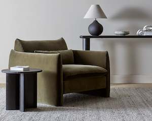 Chairs: Rocco Armchair | Olive