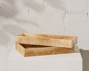 Daphina Onyx Tray | Large