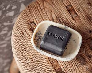 Saardé Olive Oil Soap Bar | Activated Charcoal