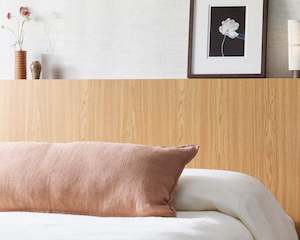 Cushions Throws: Flaxmill Lodge Cushion | Clay