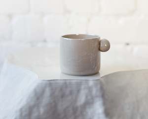 Button Handle Mug
