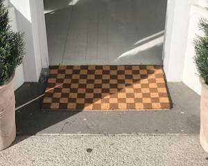 Checker Doormat