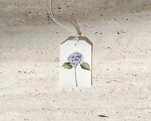 Books: Hydrangea Gift Tag