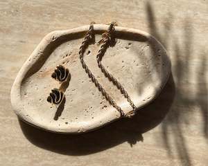 Travertine Stone Dish