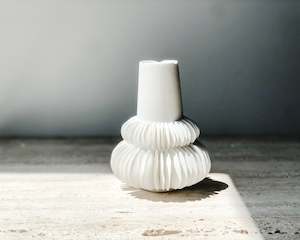 Pleated Frill Vase