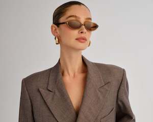 Seaside: Luv Lou Sunglasses | The Olive | Chocolate Crystal